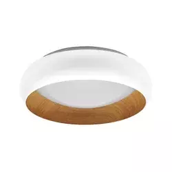 Osram - LED prigušiva stropna svetiljka ORBIS LIVIA LED/16W/230V prečnik 30 cm bela/smeđa