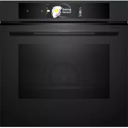 HBG978NM1 Vgradna pečica, 60 x 60 cm, Matt Black, Serie 8