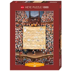 Heye puzzle 1000 pcs Cartoon Classics JeanJaques Loup Score 29564
