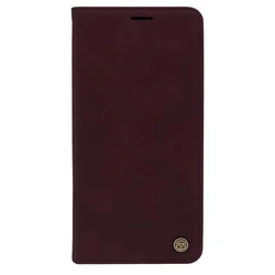 Maska za telefon LEATHER RETRO FLIP za Samsung A04E, Bordo