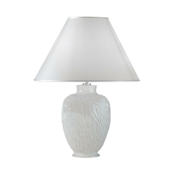 Kolarz A1340.71 - Stona lampa CHIARA 1xE27/100W/230V, bela, prečnik 40 cm