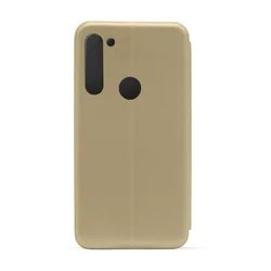 Maska za telefon ROYAL FLIP COVER za Motorola G8 Power, Zlatna