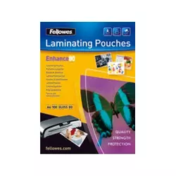 FELLOWES Folija za plastifikaciju A4 80mic sjajna samolepljiva 5302202