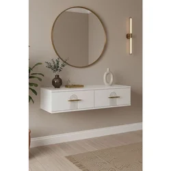 Hanah Home komoda Ida 120, 120 cm, bela