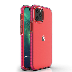 Futrola Spring clear TPU za Apple iPhone 12 Pro - Roza KP8642