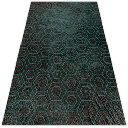 Decormat Podloga za teraso Retro šesterokotniki 100x150 cm