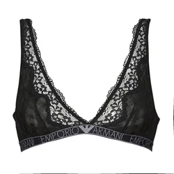 Emporio Armani VICHY MESH LACE Črna