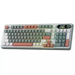 Royal Kludge Gaming mehanička tastatura S98, RGB, Hot-Swap, Siva
