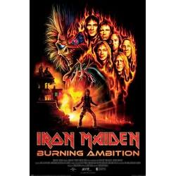 Plakat IRON MAIDEN - BURNING AMBITION - PP2512952