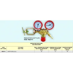 slomart REDUCER ACETHYLENE RED111