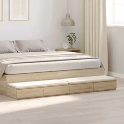 Ladice za krevet s ladicama Sonoma hrast 180 x 36,5 x 16,5 cm