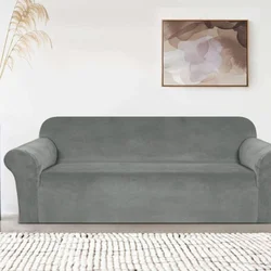 Rastegljiva navlaka Velvet -trosed 185-230cm siva