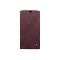 Maska za telefon LEATHER RETRO FLIP za Samsung S21 Plus/G996B, Bordo