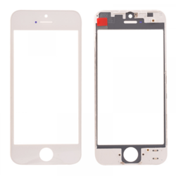 Staklo+frame+OCA lepak za Iphone 5S beli