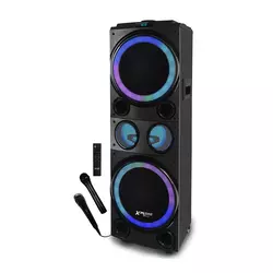 XPLORE Karaoke sistem XP8820 Knocker 2/ 2xmic/FM/microSD/mp3/wma/USB/BT/AUX 900W