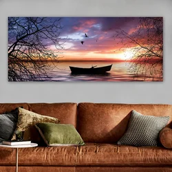 Wallity Slika na platnu 50x120cm