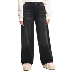 Cropp - LADIES` JEANS TROUSERS - CRNO