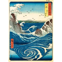 Eurographics - Puzzle Utagawa Hiroshige - Naruto Whirlpool - 1 000 kosov
