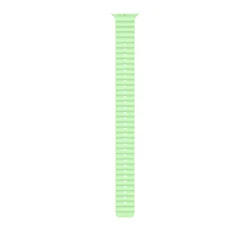 49mm Neon Green Ocean Band Extension - Black Titanium Finish