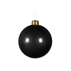 Novogodišnja ukrasna kugla Party Ball na naduvavanje 75 cm, Crna