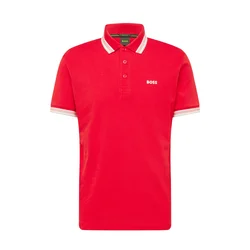BOSS  Polo majice kratki rokavi Paddy Curved  Rdeča