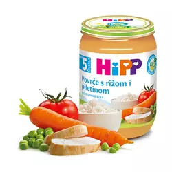 HIPP Kašica za bebe povrće sa pirinčem i piletinom Bio 190g