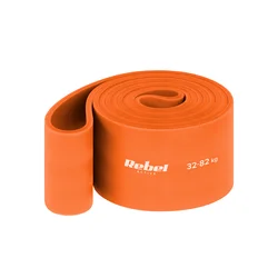 REBEL ACTIVE Lateks guma elastična traka za vežbanje Power Band PL-7 narandžasta otpor 32-82 kg RBA-3000-7