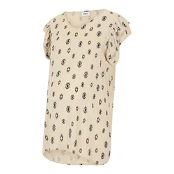 Only Maternity Bluza OLMCHIARA temno siva/črna