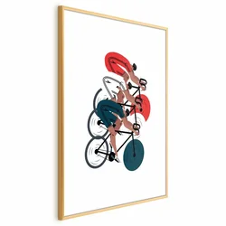 shumee Plakat - Olimpijske igre - kolesarska dirka