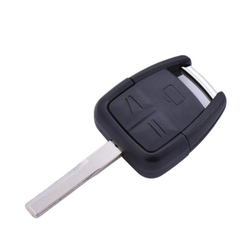 CAR 888 ACCESSORIES Kućište oklop ključa 2 dugmeta za Opel / Vauxhall crno