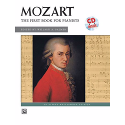 MOZART THE FIRST BOOK FOR PIANISTS +CD