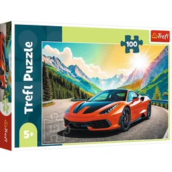 Northix Puzzle Race Against Time, 100 kosov, tema športnega avtomobila