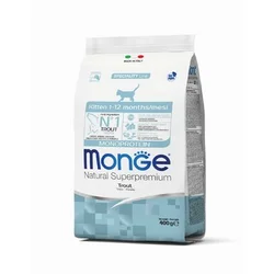 Monge Superpremium Hrana za male mačke, Pastrmka, 400g