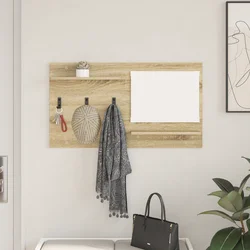 Vješalica za kapute na zidu Zidne Sonoma hrast 90 x 10 x 50 cm