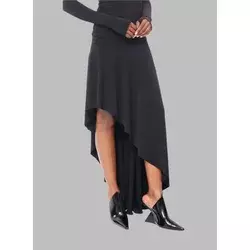 Norma Kamali Ženska suknja KK129SPL007001-BLACK, Crna