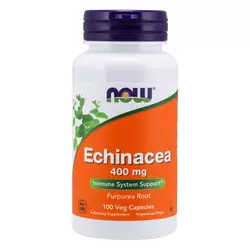 NOW Foods Echinacea 400 mg 100 kaps.