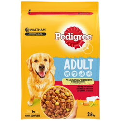 Pedigree Briketi za pse, govedina i povrće, 2.6kg