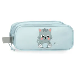 ROLL ROAD HAPPY PETS prazna pernica sa 2 pregrade - plava ( 49.942.42 )