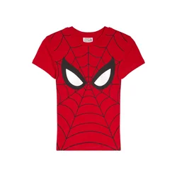 Bershka Majica rdeča/črna/bela
