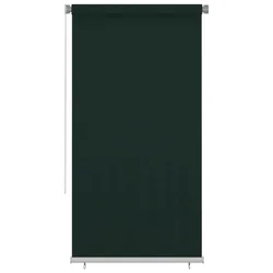 Vanjska roleta za zamračivanje 120 x 230 cm tamnozelena HDPE