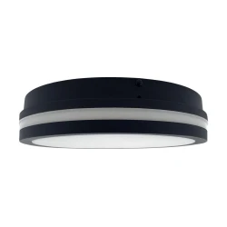 LED kupatilsko stropno svetlo sa senzorom ELLÉ, LED/24W/230V, prečnik 26 cm, IP54, antracit