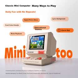 Divoom Ditoo Bluetooth zvučnik Retro Desktop, Bež