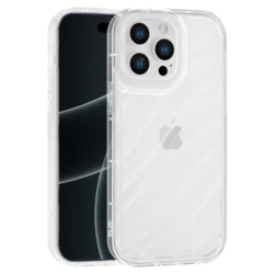 Aurora Wave maska za iPhone 15 Pro Max - providna