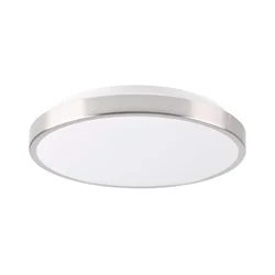 LED plafonsko svetlo LIBRA LED/15W/230V prečnika 29 cm sjajni hrom