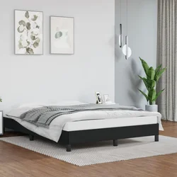 Okvir za krevet crni 140x200 cm od umjetne kože