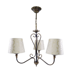 Jupiter 1750 - Luster na lancu SOFIA 3xE27/60W/230V