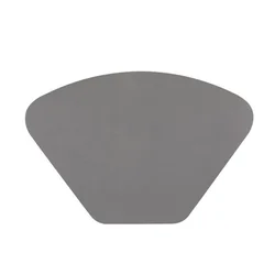 Table mat, 32x48 cm, Togo, Grey - Tiseco