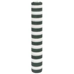 Mreža za privatnost zelena-bijela 2 x 25 m HDPE 150 g/m2