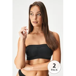 2PACK Brezšivni modrček Flexi Bandeau II