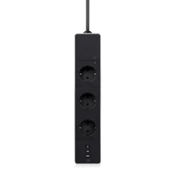 EVE home 10EAZ8301 Wi-Fi utičnica 3x crni, beli PG konektor 1 kom